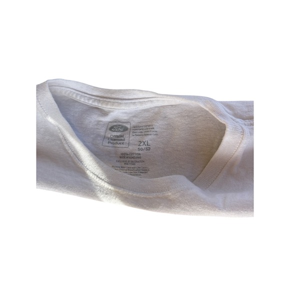 Ford Mustang Graphic T Shirt Mens 2XL American Flag Sunset Classic Car - Picture 5 of 6